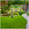 Gartenlampe Outdoor Post Standing LED E27 IP54 Schwarz Tvio Kobi