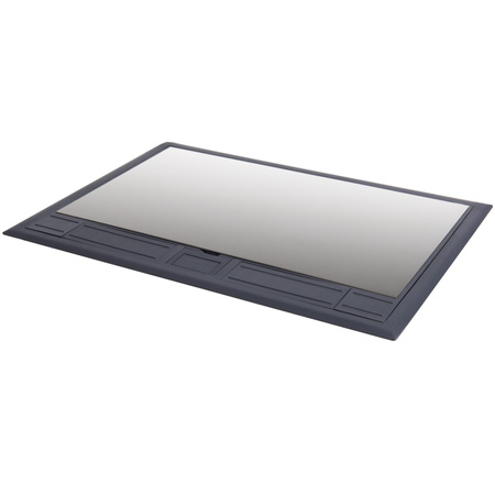 BIURO+ Bodenbox 23,1x32,1cm INOX KANLUX