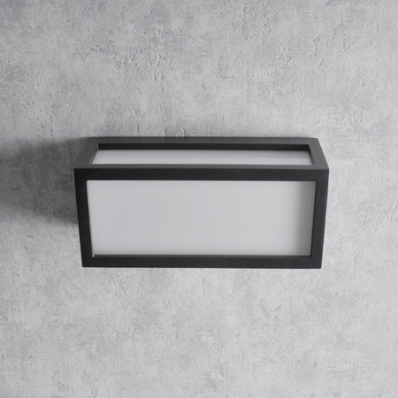 Gartenlampe Elevation Wandleuchte MITO E27 IP54 Schwarz GOLDLUX (Polux)