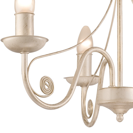 DONATO Hängeleuchte 3xE14 Weiß LM-3.29 Lamkur