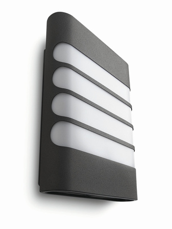 Gartenleuchte LED Wandleuchte RACCOON myGarden 3W 2700K IP44 Anthrazit PHILIPS