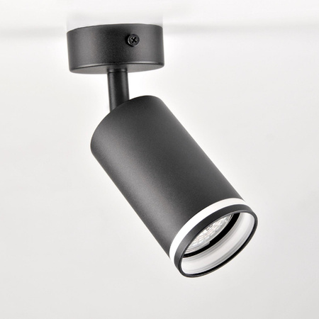 GU10 Schwarz PARIS Sanico Goldlux Wand- und Decken-Reflektorstrahler