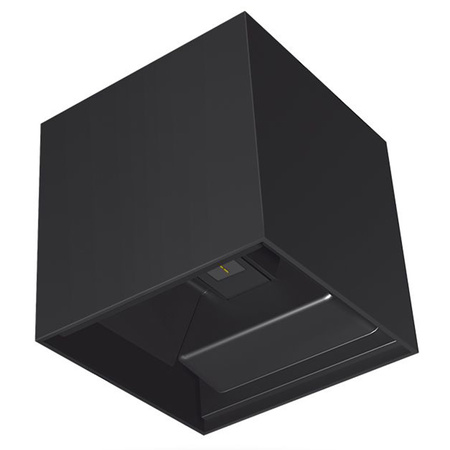 Garten-Wandleuchte Outdoor LED-Fassadenleuchte 6W 580lm 2700k Warm Black ERIC Videx