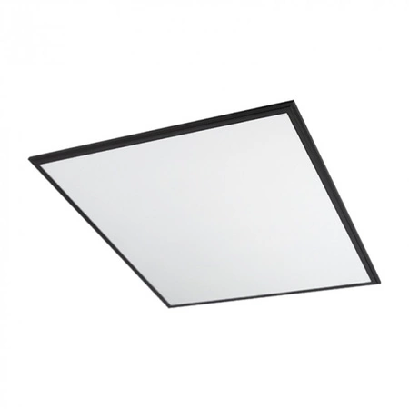 LED-Panel 60x60 Einbau-Panel 40W 5200lm 4000K Neutral Schwarz Hinterleuchtet Ecolight