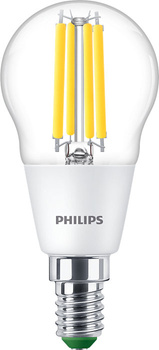 LED-Kugellampe E14 P45 2,3W = 40W 485lm 4000K neutrales Filament PHILIPS ultraeffizient