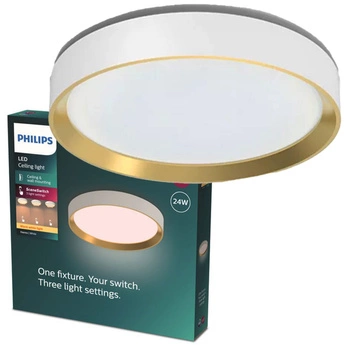 LED Plafond Deckenleuchte 24W 2700lm 2700K SceneSwitch Weiß Hanno Philips