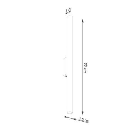 Tuba Spot Hängelampe 2x G9 Olive Pastelo Ocean Green SL.1523 Sollux