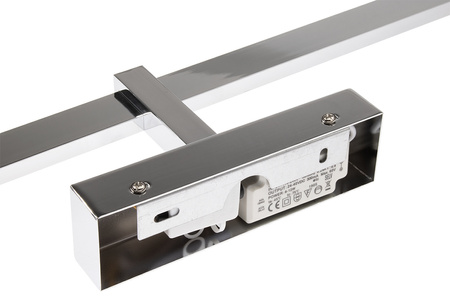 LED-Spiegelleuchte 24W, Badezimmer-Wandleuchte 1680lm Chrom neutral 120cm VENUS LUMILED