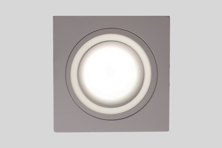 Einbaustrahler GU10, Einbauspot HALOGEN Quadrat Weiß CLARO LUMILED