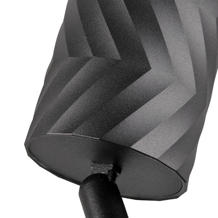 Wand- & Deckenstrahler 2x GU10 Schwarz Gold ARRAS Sanico Goldlux