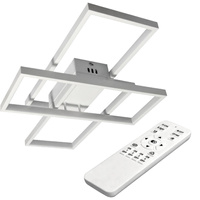 LED-Kronleuchter Deckenleuchte 72W CCT GALAXIS ORION Weiß + Controller Fernbedienung