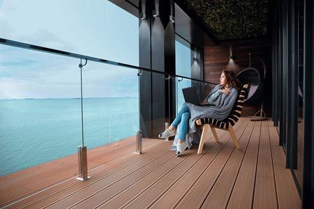 LED-Steigungsleuchte REKA Graphit UP AND DOWN 7W 360lm 840 Neutral IP54 Kanlux