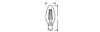 LED-Lampe B35 Kerze B15d 4W = 40W 470lm 2700K Warm 300° Retrofit Glühfaden CLASSIC Osram
