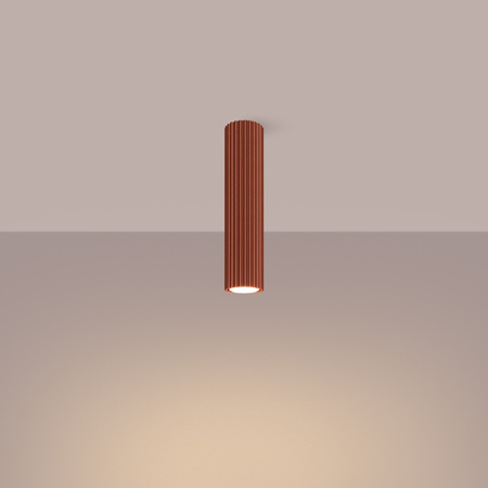 Tuba Spot Reflektor Deckenleuchte GU10 Ocker Rot Carbon Deep Space SL.1627 Sollux