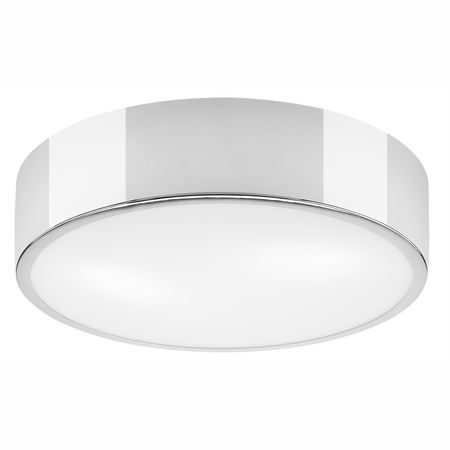 Plafond LED-Deckenleuchte DANTE 2xE27 Weiß Chrom Metall LD.PD-6.15 Lamkur
