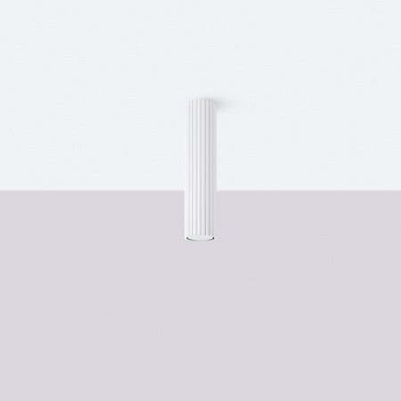 Deckenleuchte Aufbauleuchte Tuba Spot GU10 Weiß Carbon Deep Space SL.1532 Sollux