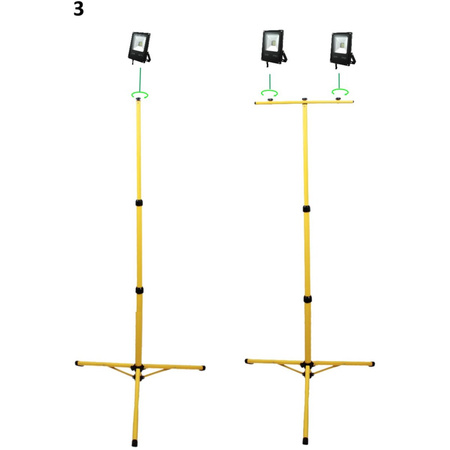 Universalständer für GOLDLUX LED Fluter (Polux)