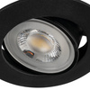 LED-Einbaustrahler 4,8W 450lm 6500K Kalt 36° Schwarz FIZU Kanlux