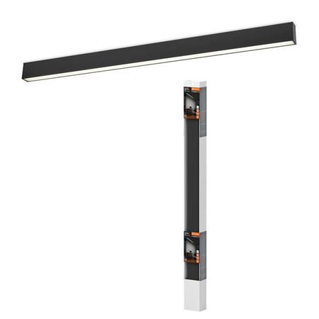 30W 3100lm 4000K Neutral Dimmbar Schwarz Office Line Ledvance Langfeldleuchte