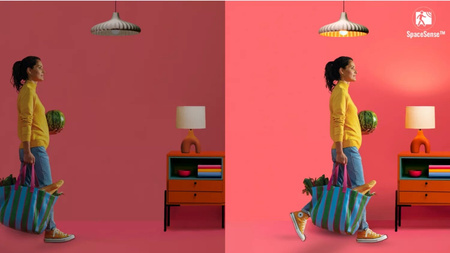 2x LED-Lampe E14 C37 4.9W = 40W 2200-6500K + RGB SMART WiFi WiZ