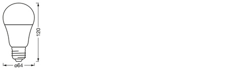 LED-Lampe E27 12W = 75W 1055lm CCT Dimmbar SMART+ WiFi Sun@Home Ledvance