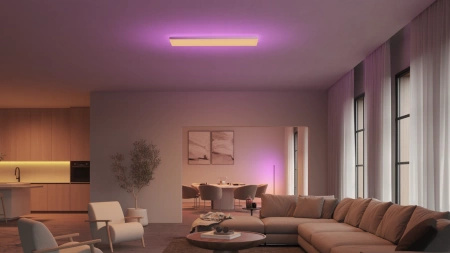 LED-Panel Deckenanbauleuchte 120x30 cm 67W 4800lm IP20 Weiß und Farbe Ambiance RGB + TW Weiß Smart SMART Zigbee Bluetooth Datura Philips HUE