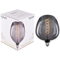 Dekorative LED Lampe E27 FILAMENT S190 4W 50lm 1800K Warm 320° DecoVintage Smoke GOLDLUX (Polux)