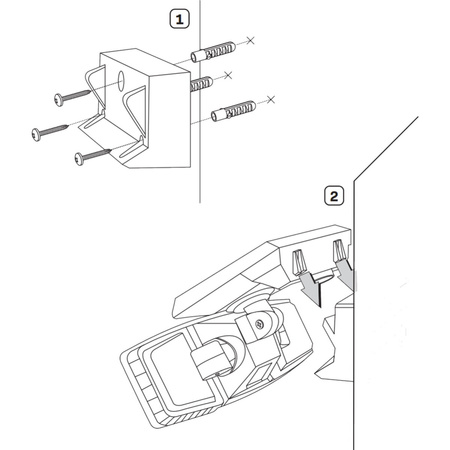 TRIO LED-Solarstrahler mit Bewegungs- und Dämmerungssensor Goldlux (Polux)
