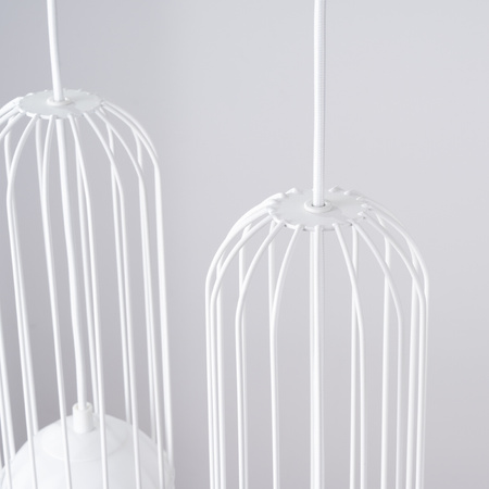 BRINA 3L 3xG9 Weiß Modern SOLLUX Decke Pendelleuchte