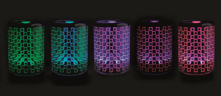 Luftbefeuchter / dekorative LED-LAMPE RGB BONN 3D 12W 2in1 GOLDLUX (Polux)