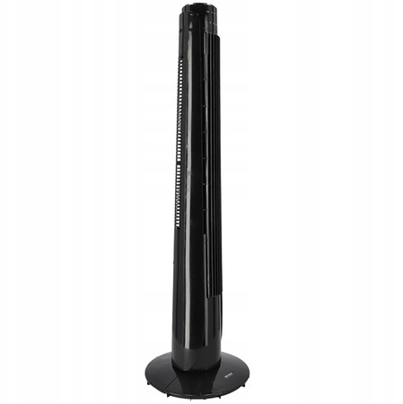 Säulenventilator Rohr-Luftzirkulator Standventilator Schwarz 92cm 45W + Fernbedienung