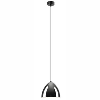 MIA Decke Pendelleuchte E27 Schwarz Chrom LM-1.130 Lamkur