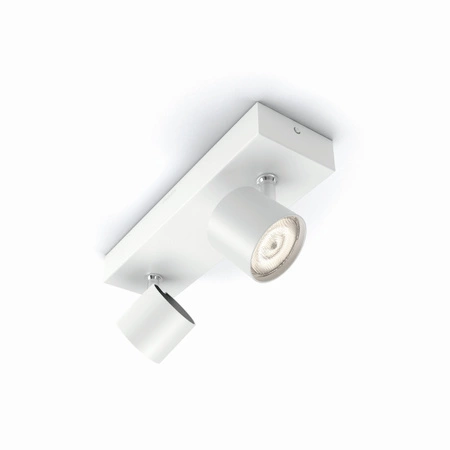 LED STAR Deckenleuchte 2x 4.5W 2700K Dimmbarer Reflektor Leuchte Beweglich Weiß PHILIPS