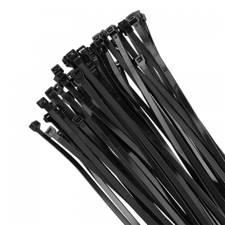 Kabelbinder 7,6x750 mm Schwarz UV TRACKS Zipper Ties OK-76750B .MORE 50 Stk.