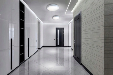 LED-Panel Deckenleuchte 24W 1920lm 4000K Neutrale Anbauleuchte Rund weiß Proma Masterled