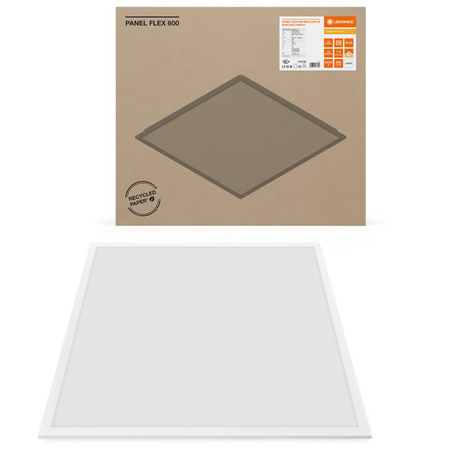 LED-Panel-Deckenleuchte 30W 4860lm 4000K Neutral Dimmbar Aufputz Weiß 60x60cm Flex Ledvance