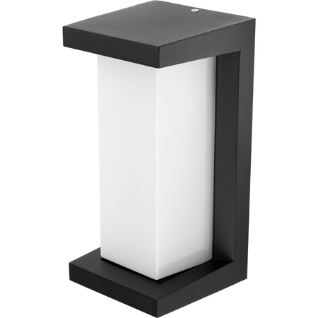 Gartenlampe E27 HYDRA Elevation Wandleuchte Schwarz