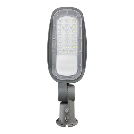 LED STRETON 20W 2800lm IP65 4000K Grau KANLUX Straßenleuchte Parkplatzleuchte