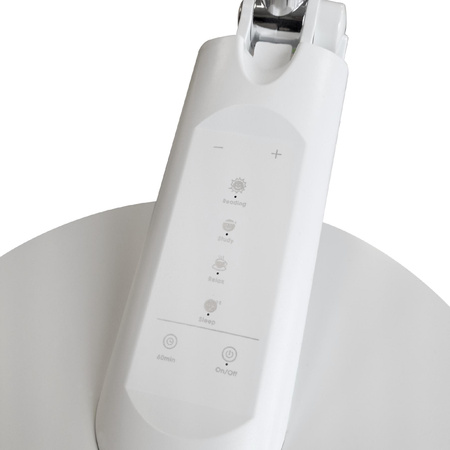 LED Tischlampe 7W 400lm CCT 120° Weiß Dimmbar Optimum Sanico Goldlux