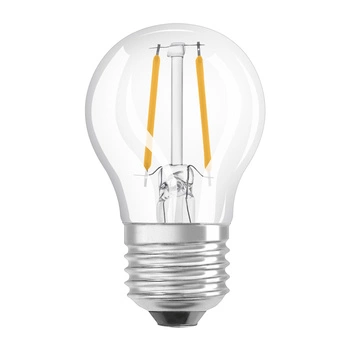 LED Leuchtmittel E27 P45 CL 4W = 40W 470lm 2700K Warm 300° OSRAM STAR Filament