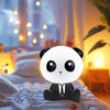 LED Dekorative Lampe 2.5W 59lm Weiß Schwarz Dimmbar Panda Sanico Goldlux