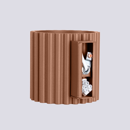 Wandleuchte G9 Aluminium Mokka Aura Deep Space SL.1806 Sollux