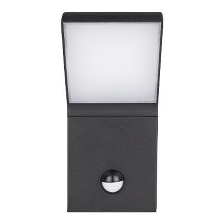 Garten-Wandleuchte für den Außenbereich LED 12W 4000K IP54 mit Bewegungs- und Dämmerungssensor