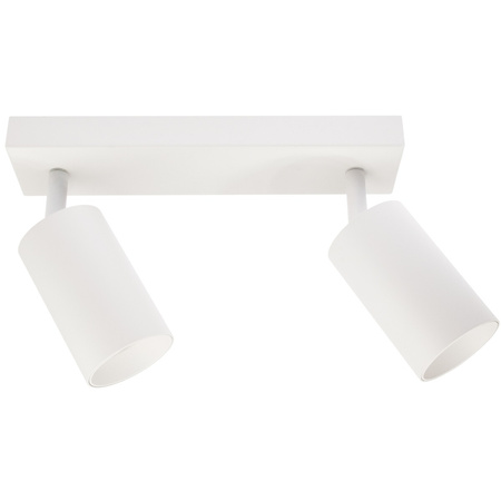 QUALIS SPOT Deckenleuchte Reflektor Halogenleuchte 2xGU10Weiß