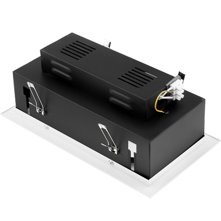 Einbaustrahler 2x GU10, ES111 Einbauspot HALOGEN Rechteck beweglich Weiß CANIS LUMILED