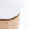 BOOMO G9 Nachttischlampe aus Holz Modern SOLLUX