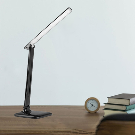 Büro-Zeichen-Tischlampe LED 9W 4500K dimmbar Touch-Schwarz