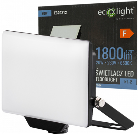 LED Strahler 20W 6500K 1800lm IP65 Ecolight