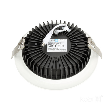 LED-Einbauleuchte NEXEYE NE1 PT 20W Weiß 4000K Neutral KOBI