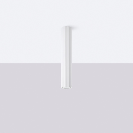 Deckenleuchte Aufbauleuchte Tuba Spot GU10 Weiß Carbon Deep Space SL.1533 Sollux